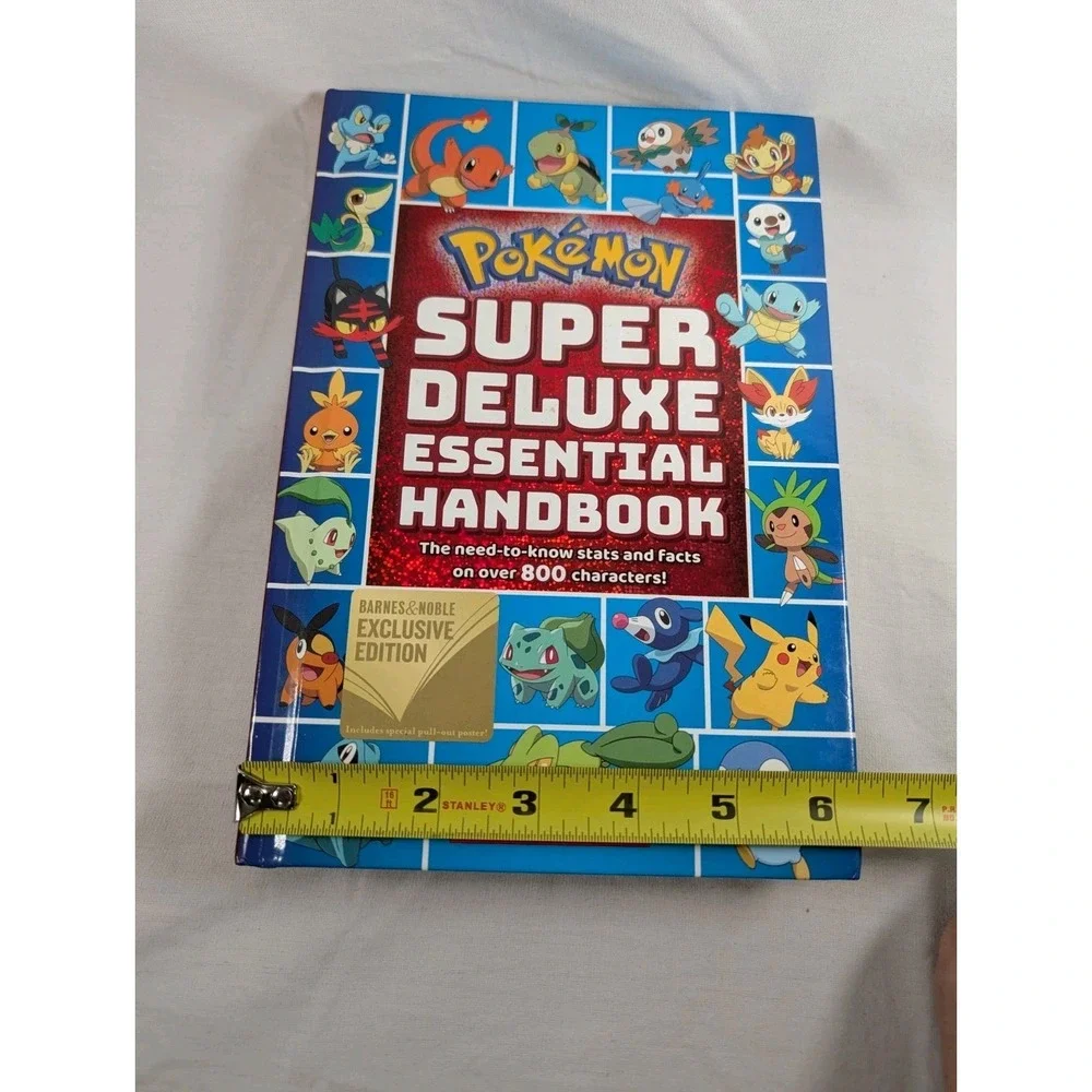 Pokemon Super Deluxe Essential Handbook Scholastic Exclusive HC (Hardcover)